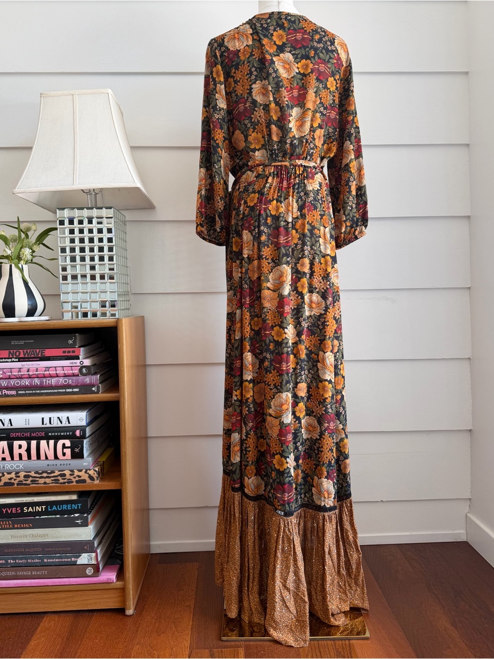 Farm Rio Madrid Wrap Maxi Dress M - Picture 6 of 9